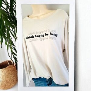 QVC ANYBODY BRAND soft modellong sleeve knit tee size 1x